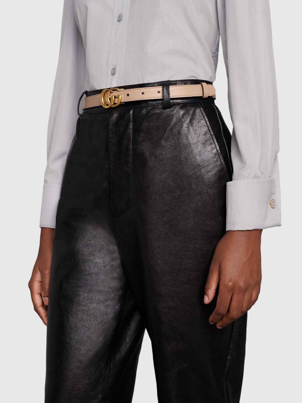 Gucci Marmont Reversible Thin Belt